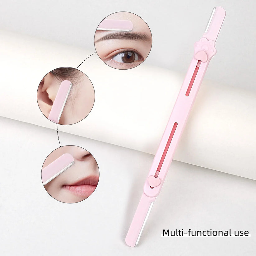 Facial Razor and Exfoliating Tool Razors