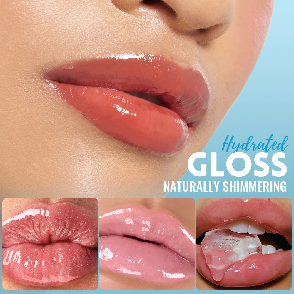 Long-lasting moisturizing lip gloss, waterproof and sweat-proof lip lipstick, easy to color, gentle and refreshing.