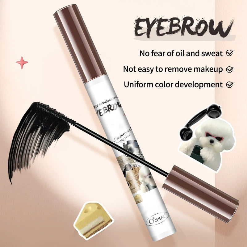 Makeup display body eyebrow dye, waterproof and sweat proof, smooth and not easily smudged, creating a natural makeup effect