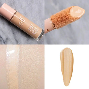 ELF Face Concealer Full Coverage Long Lasting Waterproof Liquid Concealer Enhance the Three-Dimensional Lightweight Makeup